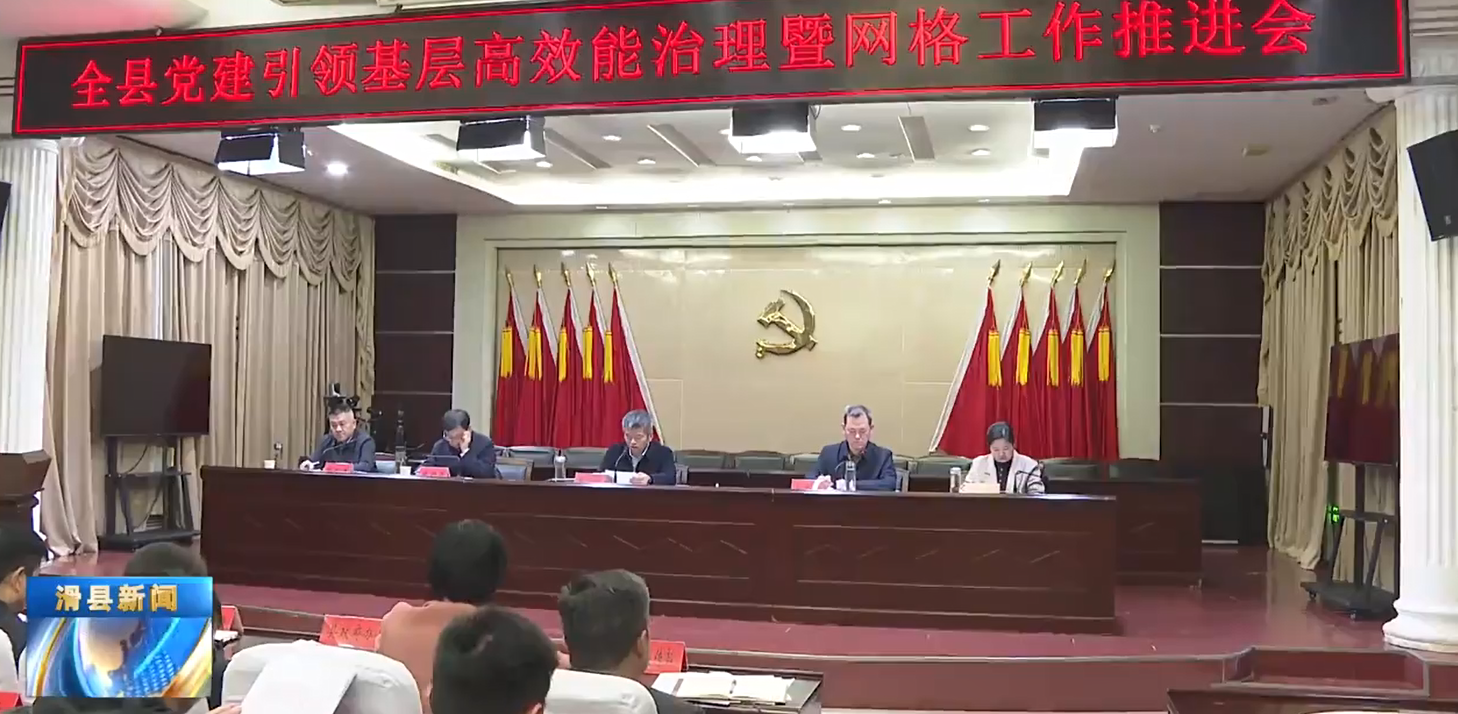 全县党建引领基层高效能治理暨网格工作推进...